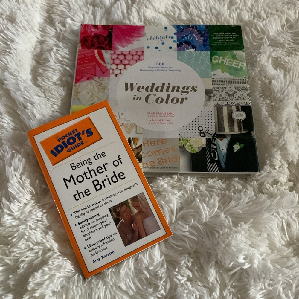 Weddings in Color 500 creative ideas lot of 2